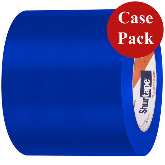 Shurtape UV-Resistant Marine Hull Preservation Tape - 96MM - 33M Roll - Straight Edge Blue *Case of 12 Rolls* [105750C]