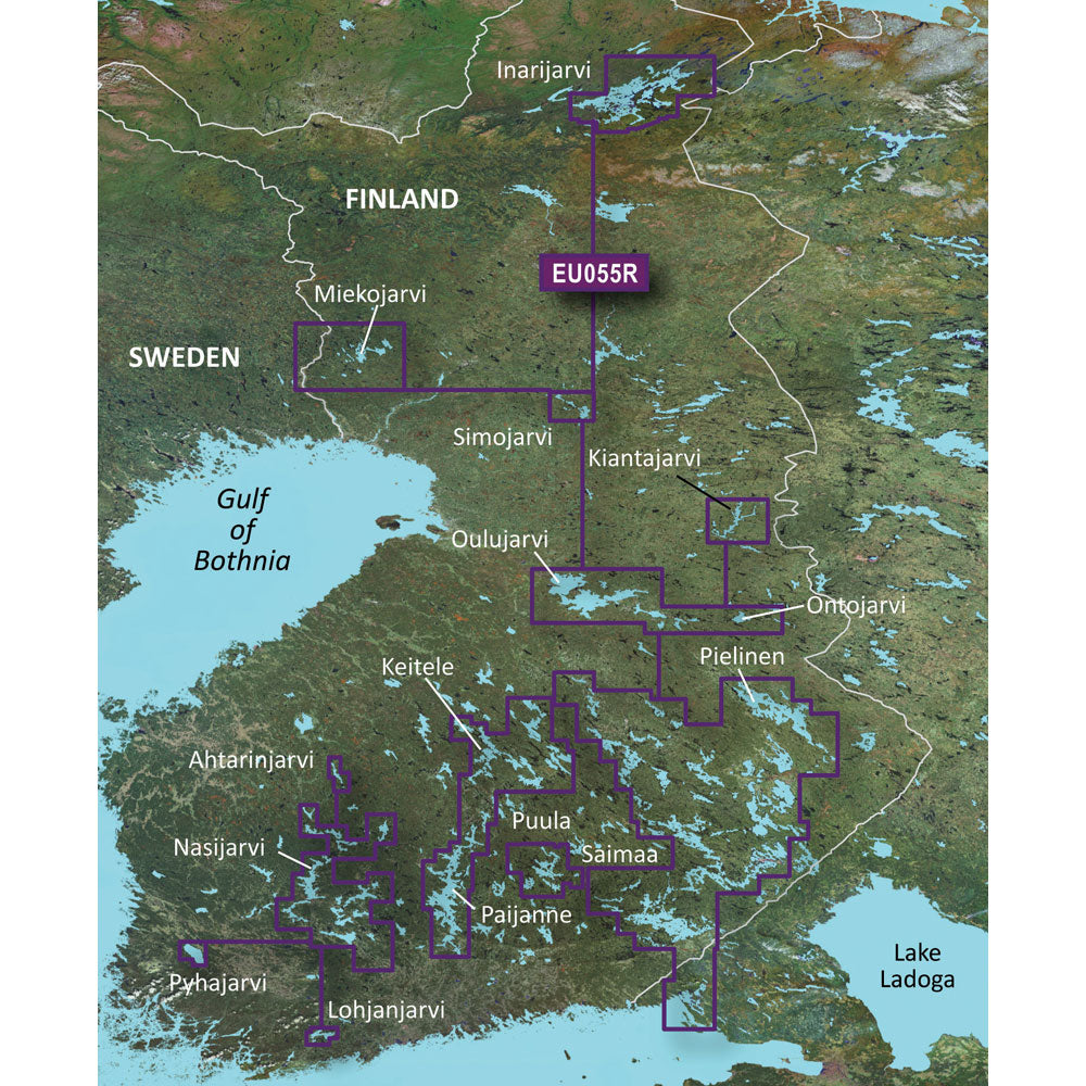 Garmin BlueChart g3 HD - HXEU055R - Finnish Lakes - microSD/SD [010-C0791-20]