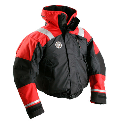First Watch AB-1100 Flotation Bomber Jacket - Red/Black - Small [AB-1100-RB-S]