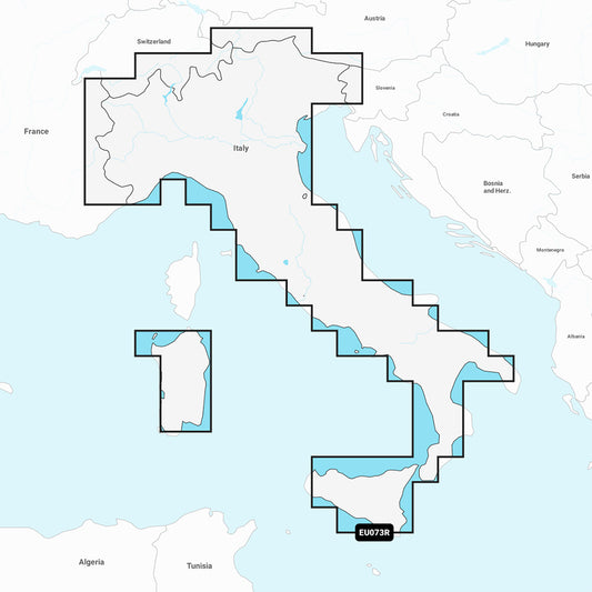 Garmin Navionics+ NSEU073R - Italy Lakes  Rivers - Marine Chart [010-C1268-20]